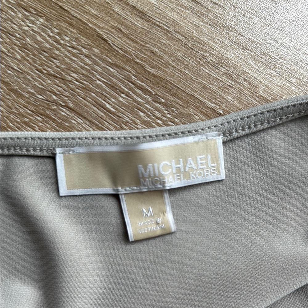 Michael Kors Tan Short Sleeve Top - Picture 9 of 9